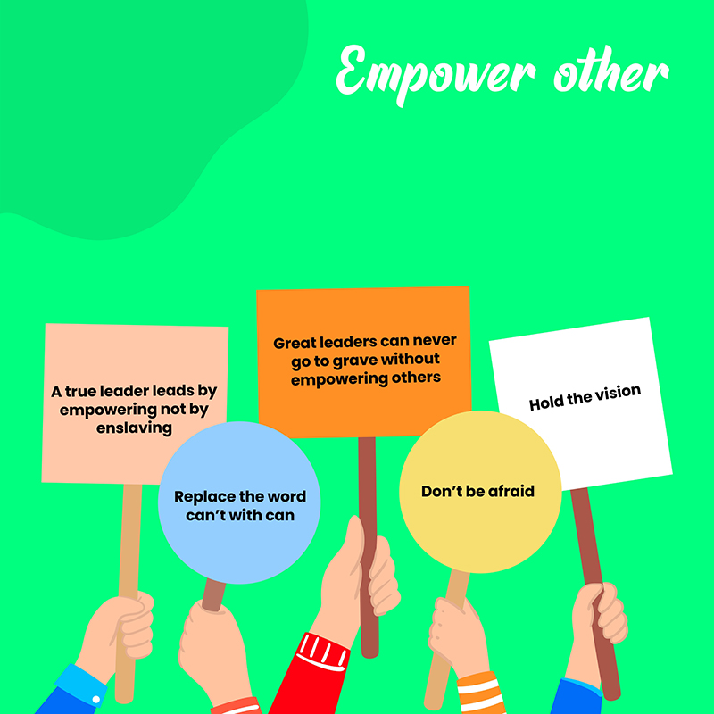 Hold others accountable